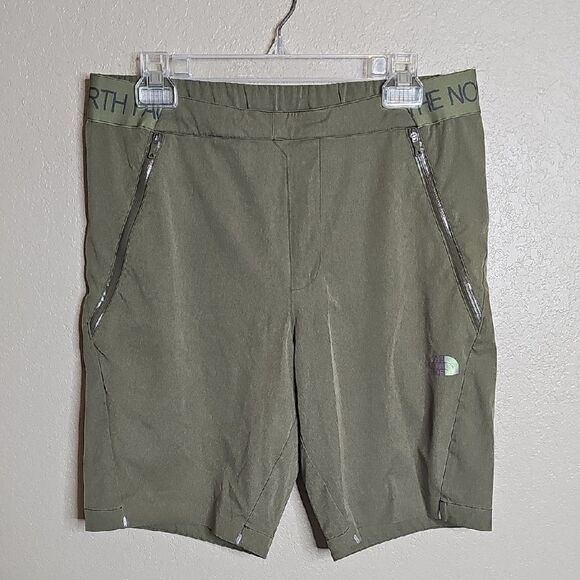 The North Face Men's Olive Green Shorts Medium - Picture 1 of 11
